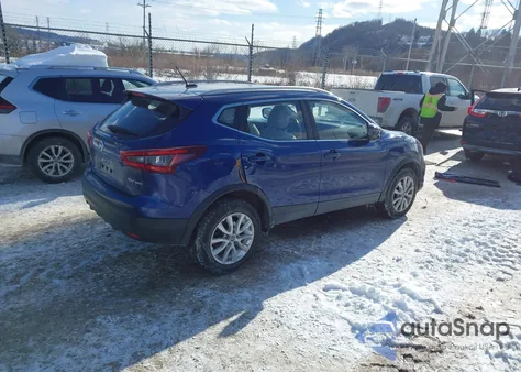 2020 Nissan Rogue Sport Sv Awd Xtronic Cvt from USA, damaged, VIN JN1BJ1CW2LW368518